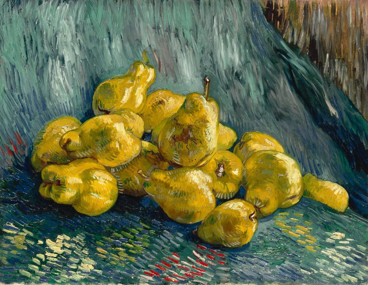 Still Life with Quince Pears, Van Gogh