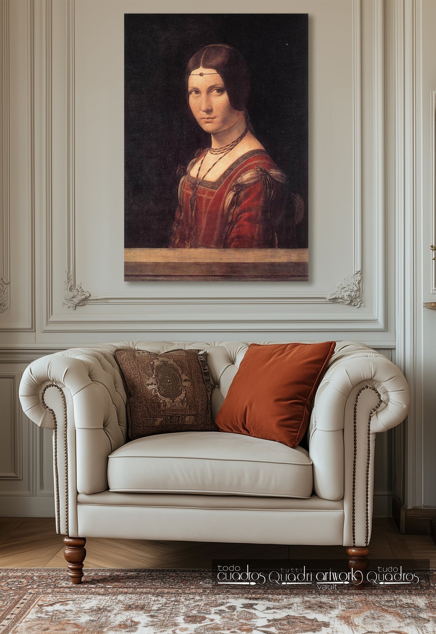 Belle Ferronnière, Leonardo Da Vinci