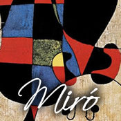 Surrealist paintings by Joan Miró.