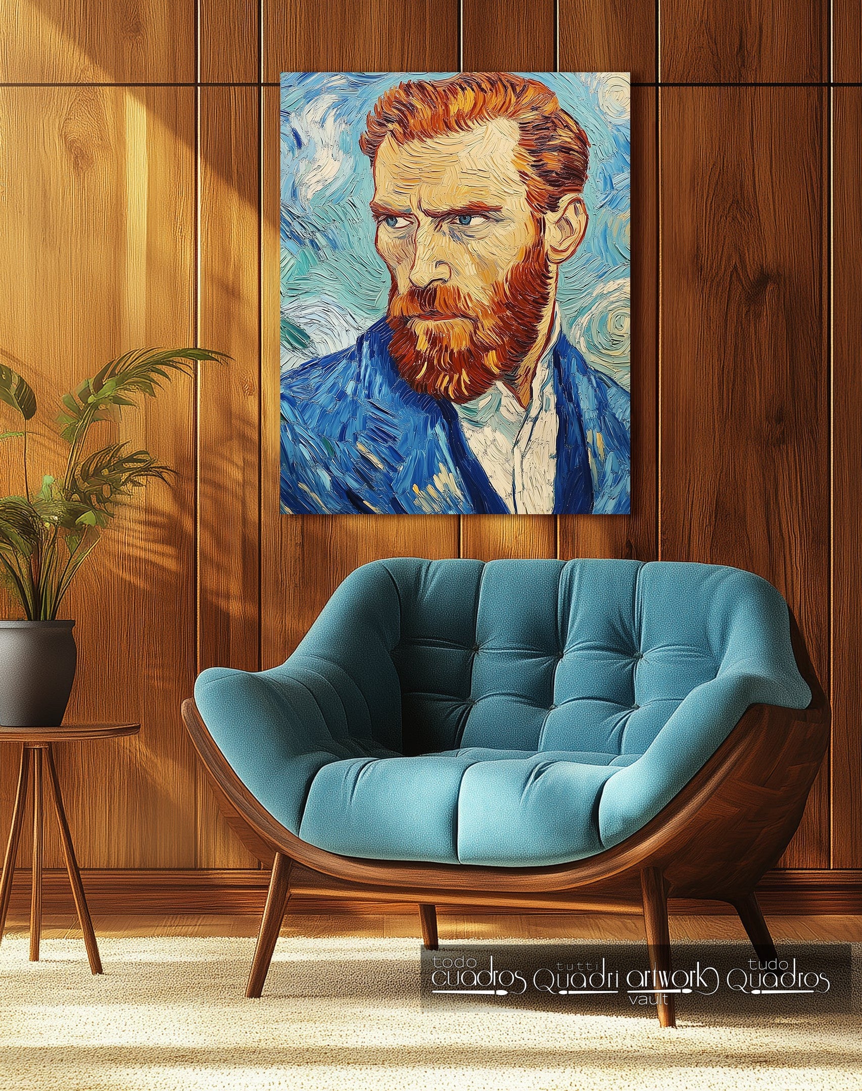 Modern Van Gogh Portrait