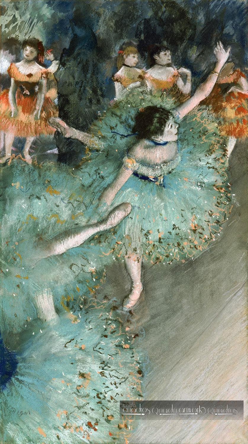 Swaying Dancer (Dancer in Green), Degas