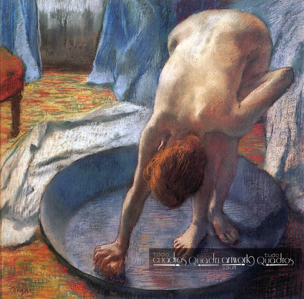 Woman in a Tub, Degas