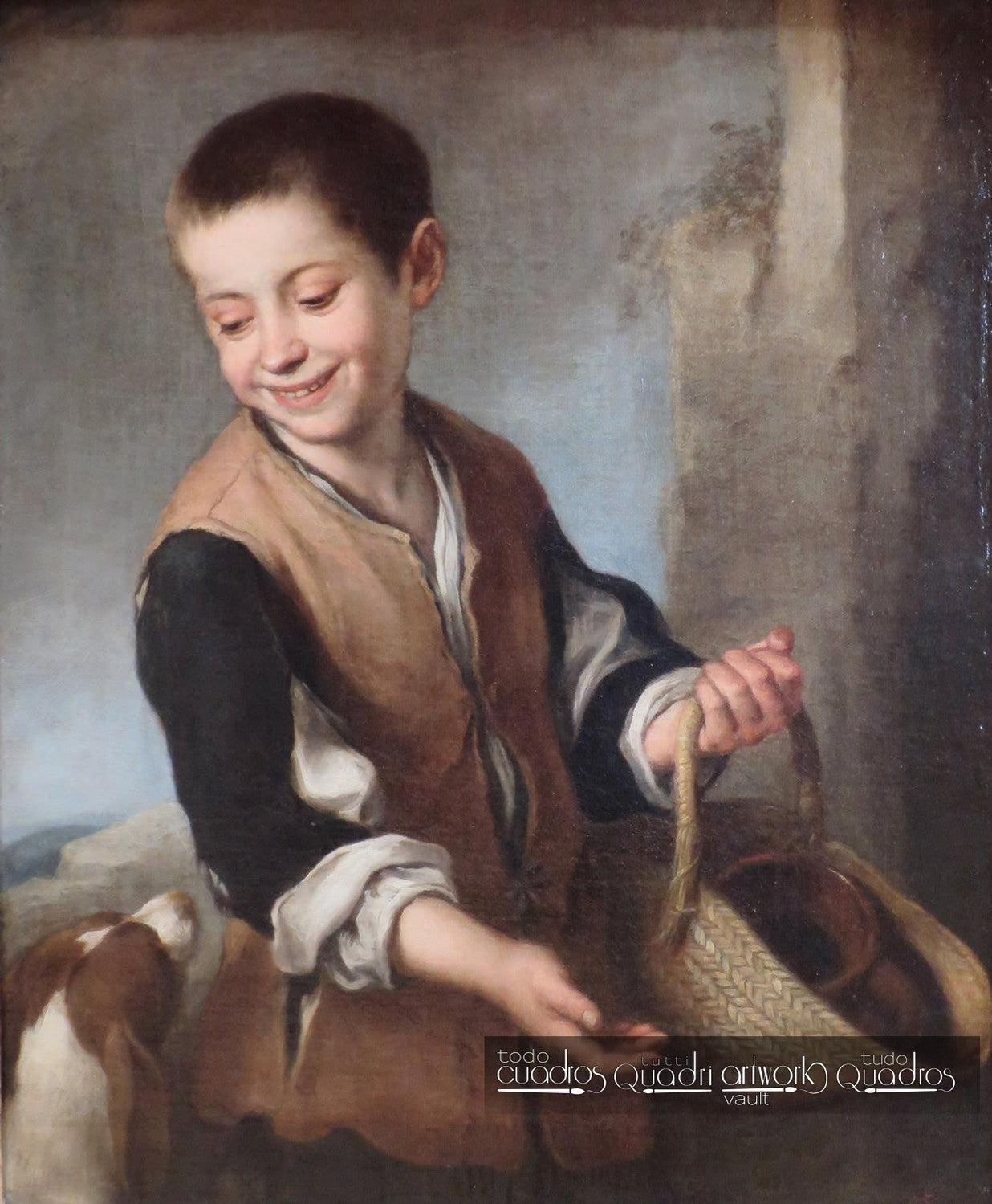 Boy with a Dog, Murillo