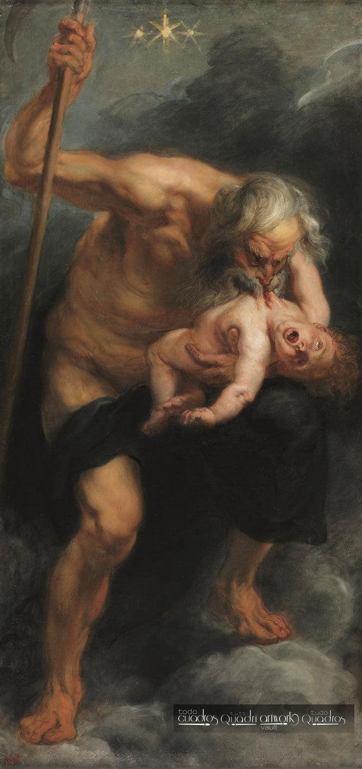 Saturn Devouring a Son, Rubens
