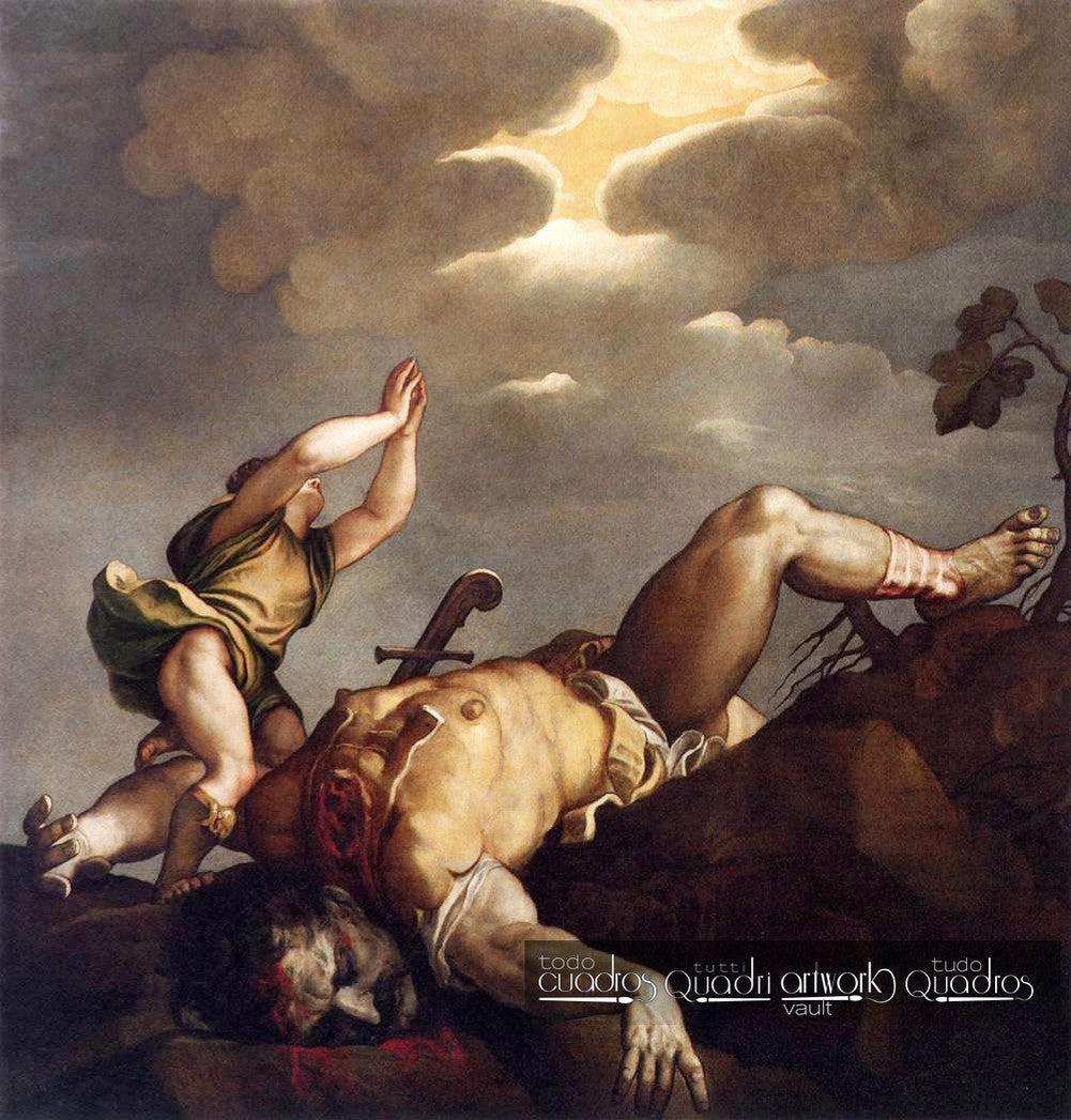 David and Goliath, Titian